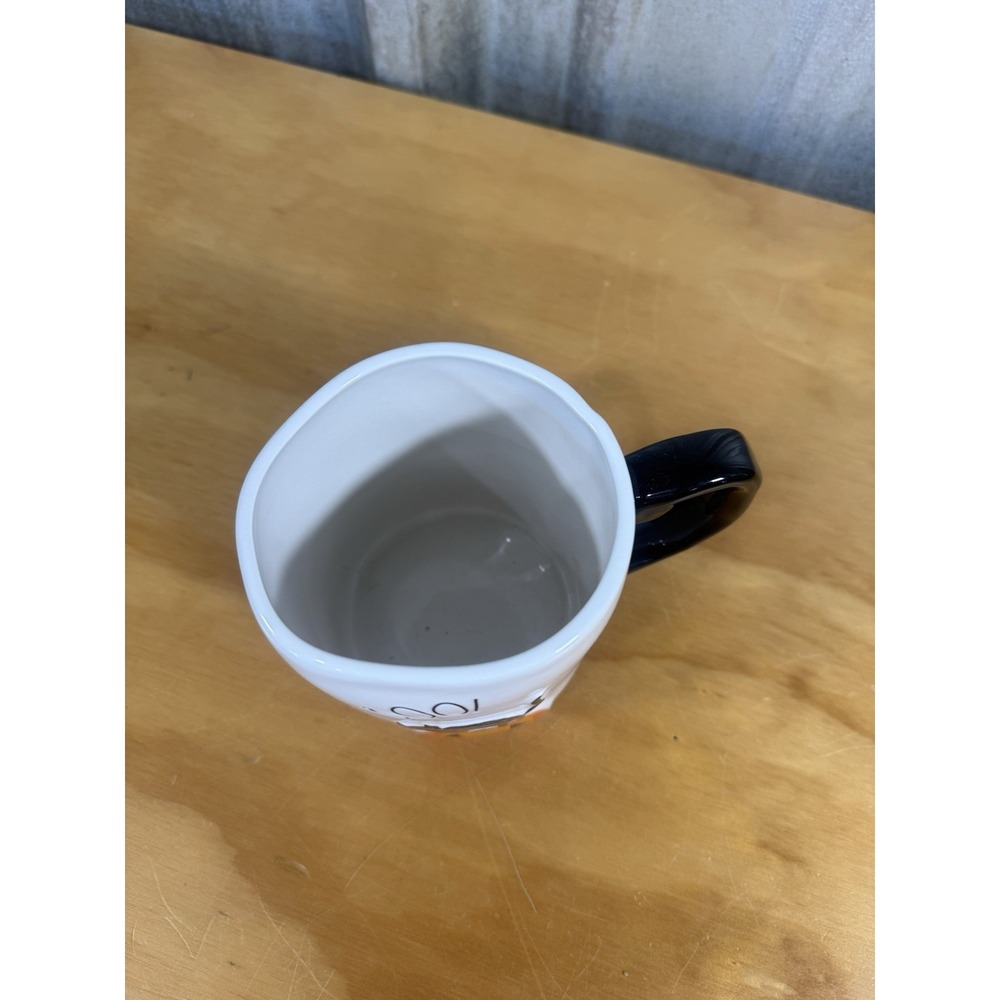 Rae Dunn Coffee Mug Black Cat "Boo!" on Pumpkin Halloween Fall Cup 16 fl oz - Picture 4 of 6